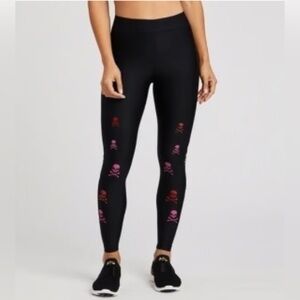 ULTRACOR x SoulCycle Scatter Skull Leggings